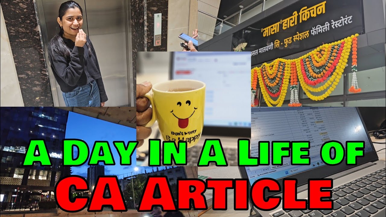 A Day in My CA Articleship Life | Articleship Vlog in Telugu | Telugu CA Aspirant