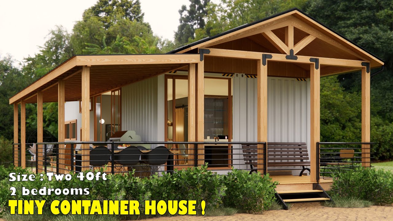 Shipping Container House | 2 Bedrooms | Peaceful House