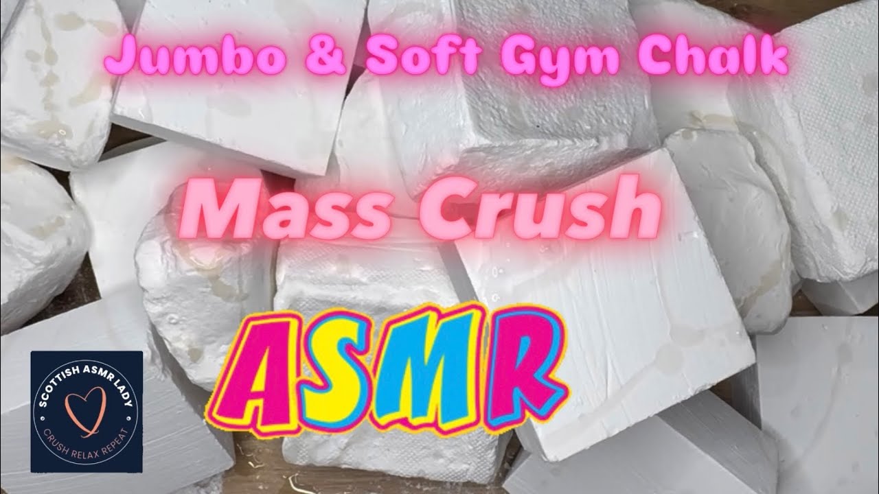 Jumbo & Soft Gym Chalk Mass Crush • HAPPY NEW YEAR 🩷🎉🥳