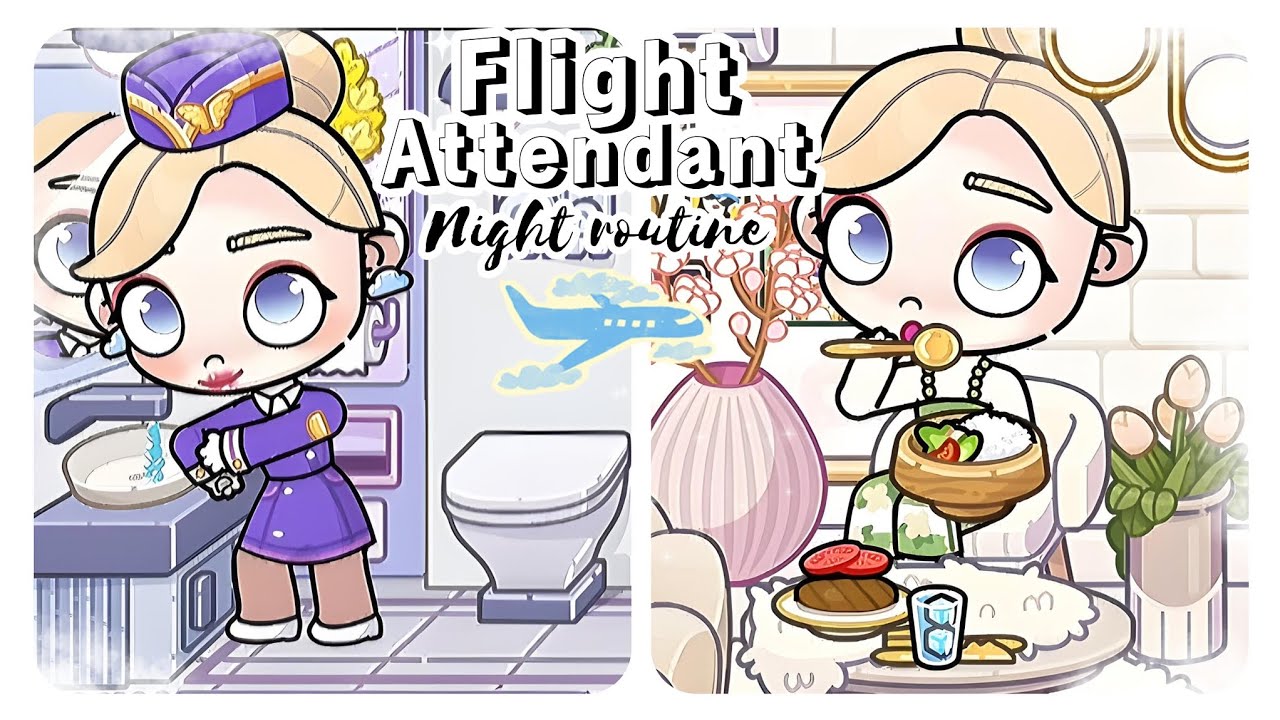 My Night routine as a Flight Attendant ✈️ | Avatar World