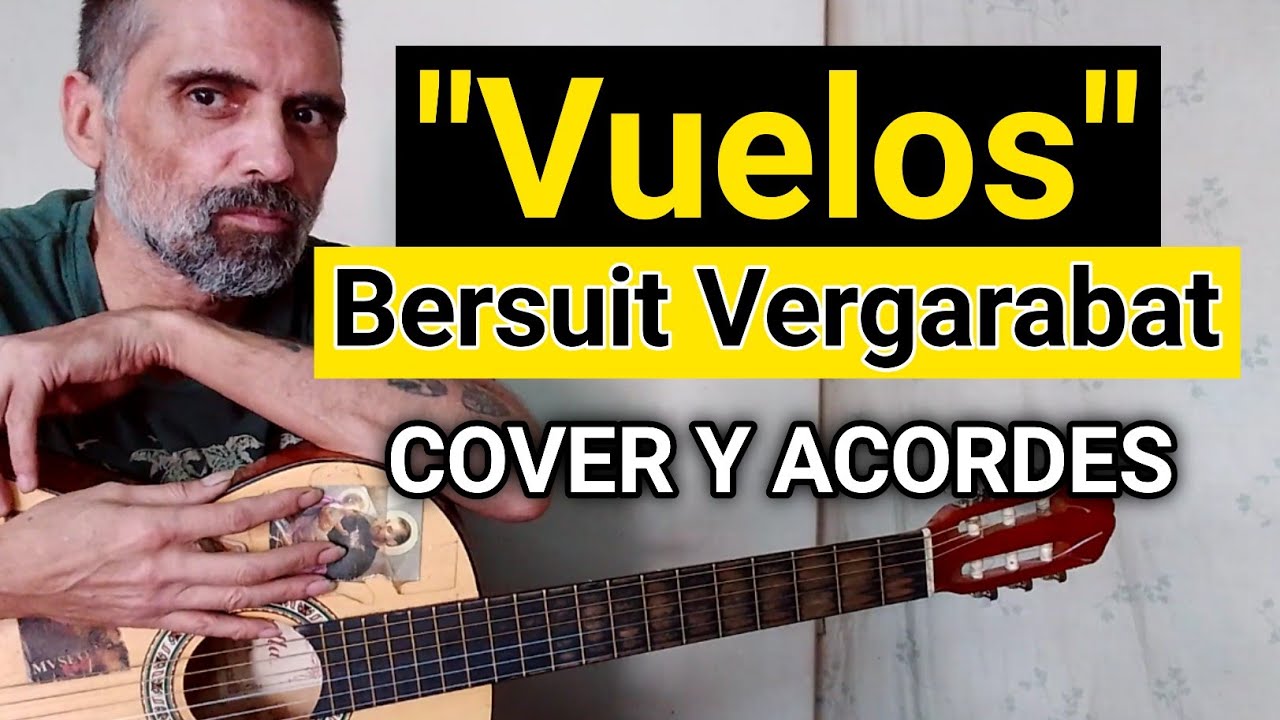 🦎Cover TUTORIAL Guitarra Vuelos Bersuit Vergarabat Acordes