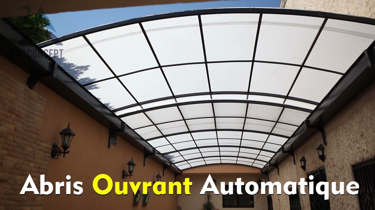 Abri ouvrant automatique