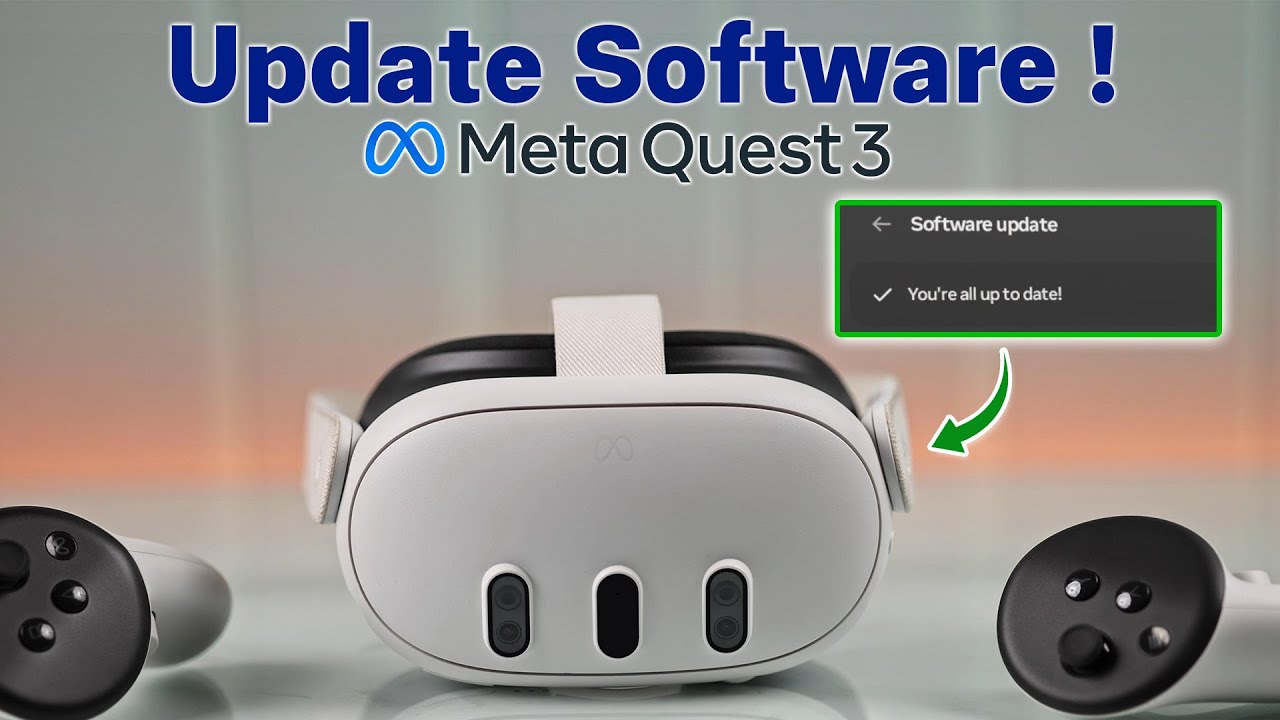 How to Update Firmware on Meta Quest 3 [Check]