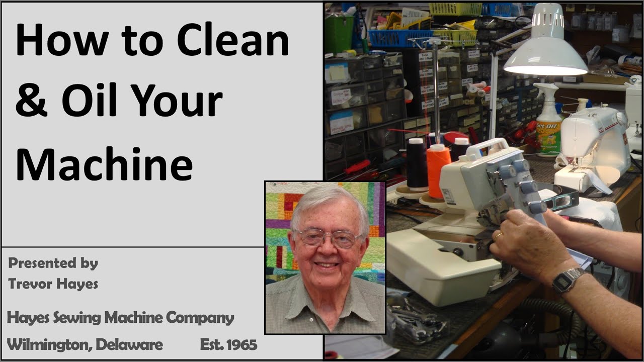 How to Clean and Oil your Sewing Machine