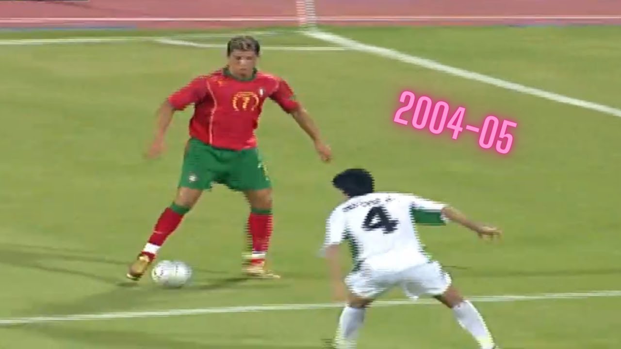 Криштиану Роналду был великолепен в сезоне 2004-05