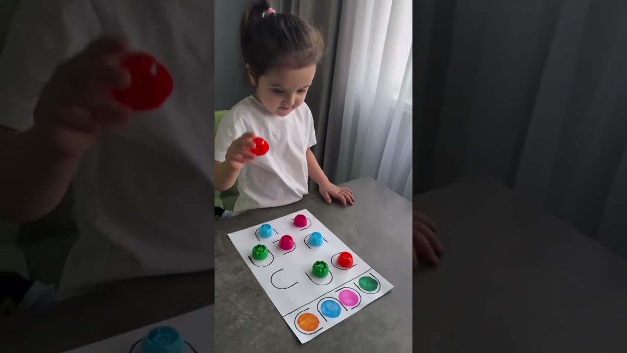 Color Matching Game Every Preschooler Needs 