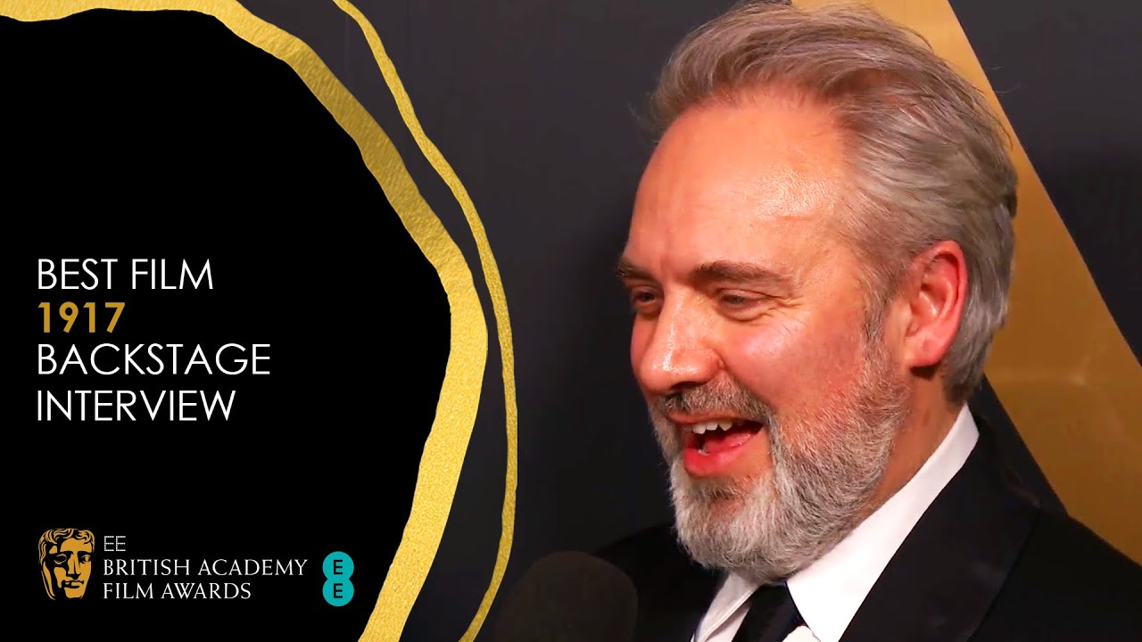Sam Mendes & The Cast of 1917 Celebrate Their Best Film Win | EE BAFTA Film Awards 2020