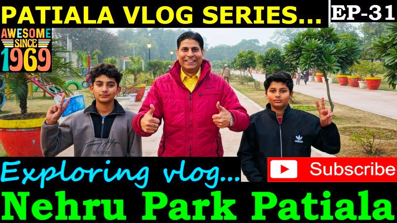 Nehru Park Patiala | Patiala Vlog Series | Morning Walk Nehru Park Vlog | Safarnama Exploring World