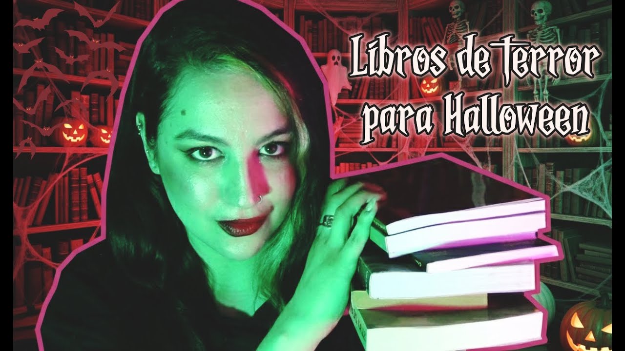 Te recomiendo diez LIBOS DE TERROR para leer en Halloween 🎃📚
