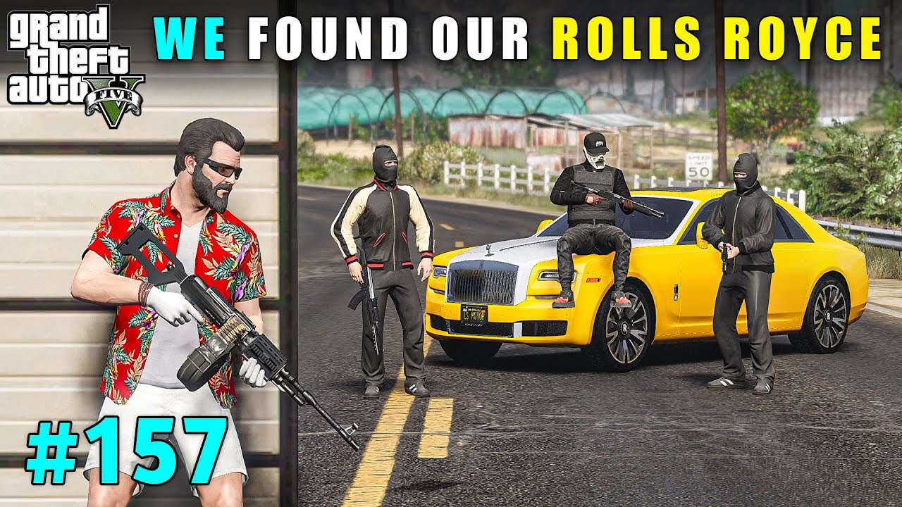 Can Michael Save His Rolls Royce? | Gta V Gameplay