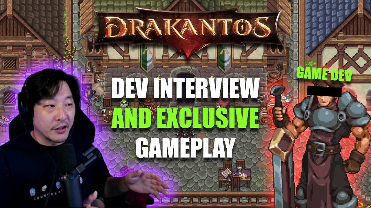 EXCLUSIVE INTERVIEW WITH DRAKANTOS CREATORS/DEVS + EXCLUSIVE GAMEPLAY/PVP SHOWCASE