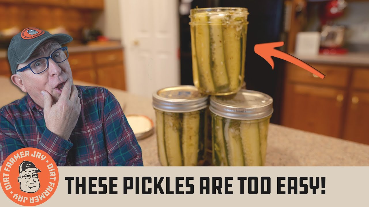 Incredible Overnight Dill Pickles!