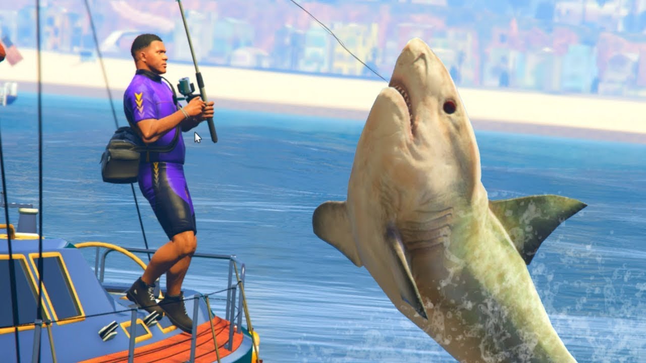 WIR  ANGELN DEN 9999999999% SELTENEN HAI IN GTA 5 (UNM&Ouml;GLICH)