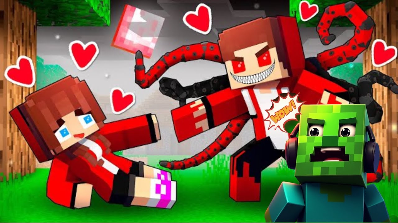 JJ and Mikey Minecraft Video-JJ's Girl and JJ. EXE - Love Story