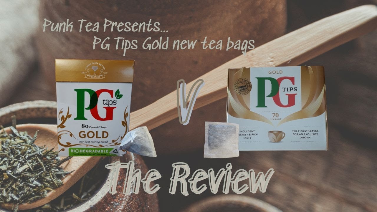 The Review S02 E20 PG Tips Gold pyramid bag V PG Tips Gold new bag