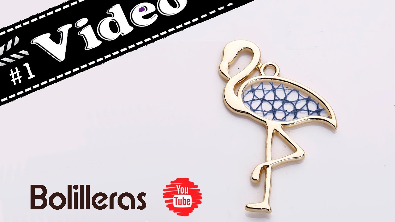 Joyas de encaje de bolillos | Colgante Pelicano paso a paso | Joyas 2019 | Bolilleras