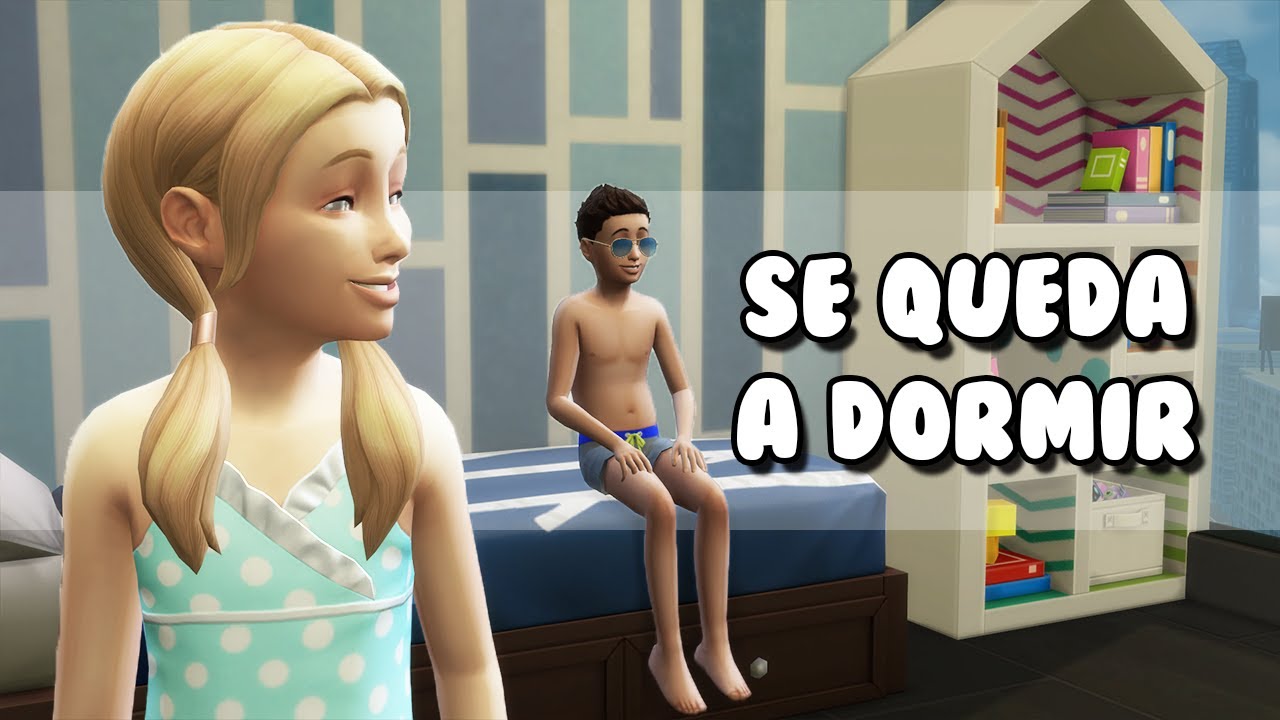 ANNE SE QUEDA A DORMIR CON KEVIN | Perdida en la Ciudad | Los Sims 4 Episodio 52