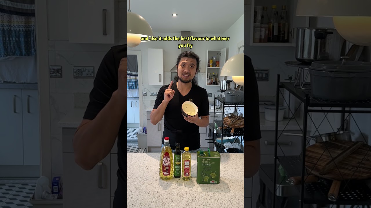 Should we reuse oil when deep frying?  #cooking #cookingtips