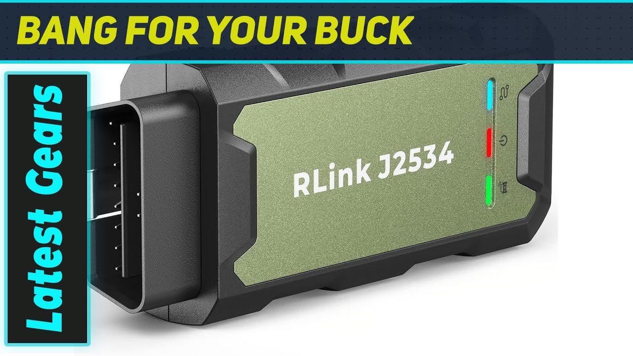 Программатор TOPDON RLink J2534 Pass-Thru — лучший инструмент для диагностики и перепрограммирова...