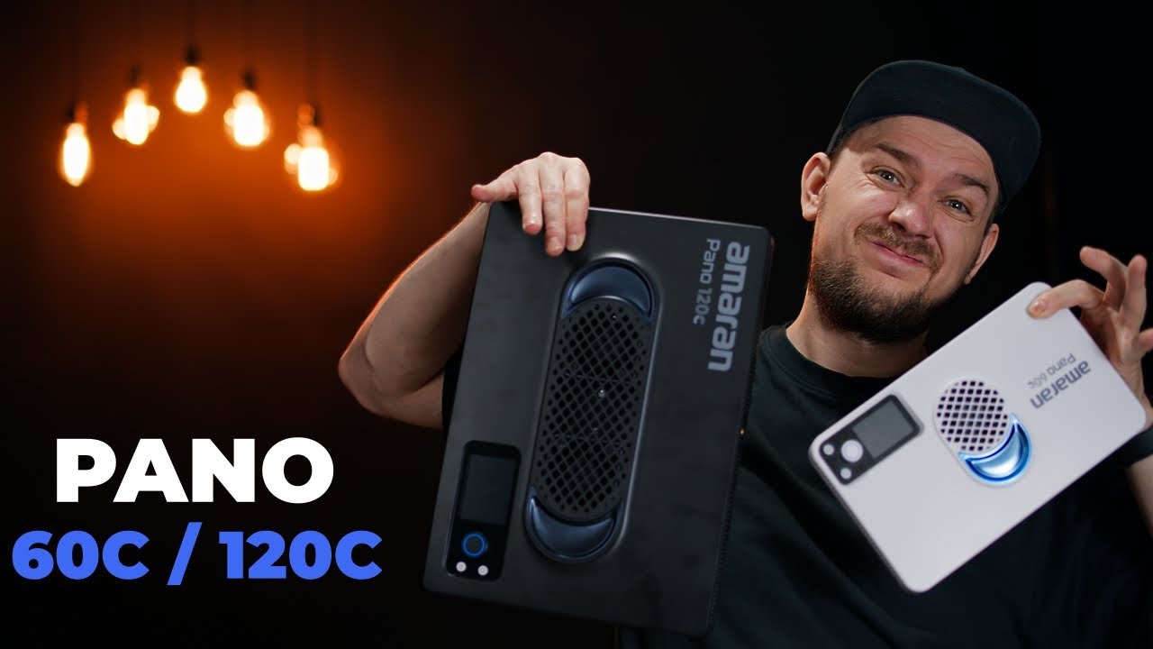 Amaran Pano 60c та 120c | On Set | Крута LED панель чи пародія на GODOX?