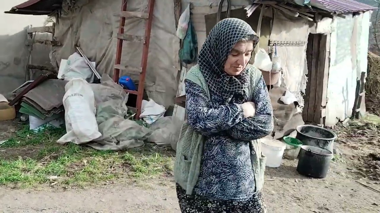 Gülme yengen bugün hayvanlara bakıyorum