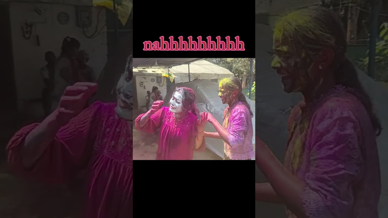 asthetic Holi? #viral #holi #fun #subscribeformore