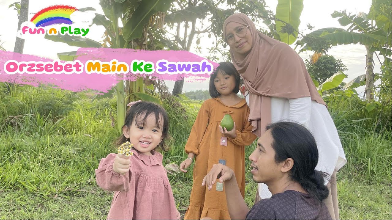 MASHAALLAH ORZSEBET MENELUSURI SAWAH TANP RASA CAPEK