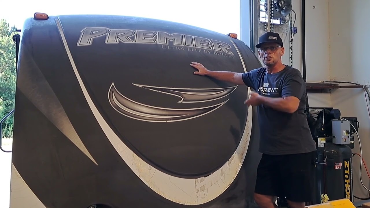 Restoring RV End Cap Fading