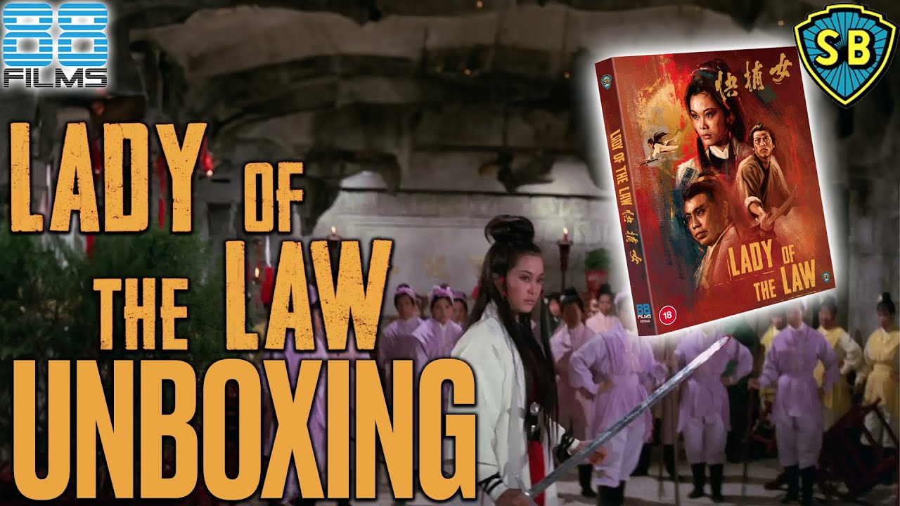 UNBOXING - Lady Of the Law Shaw Brothers Bluray from 88 Films