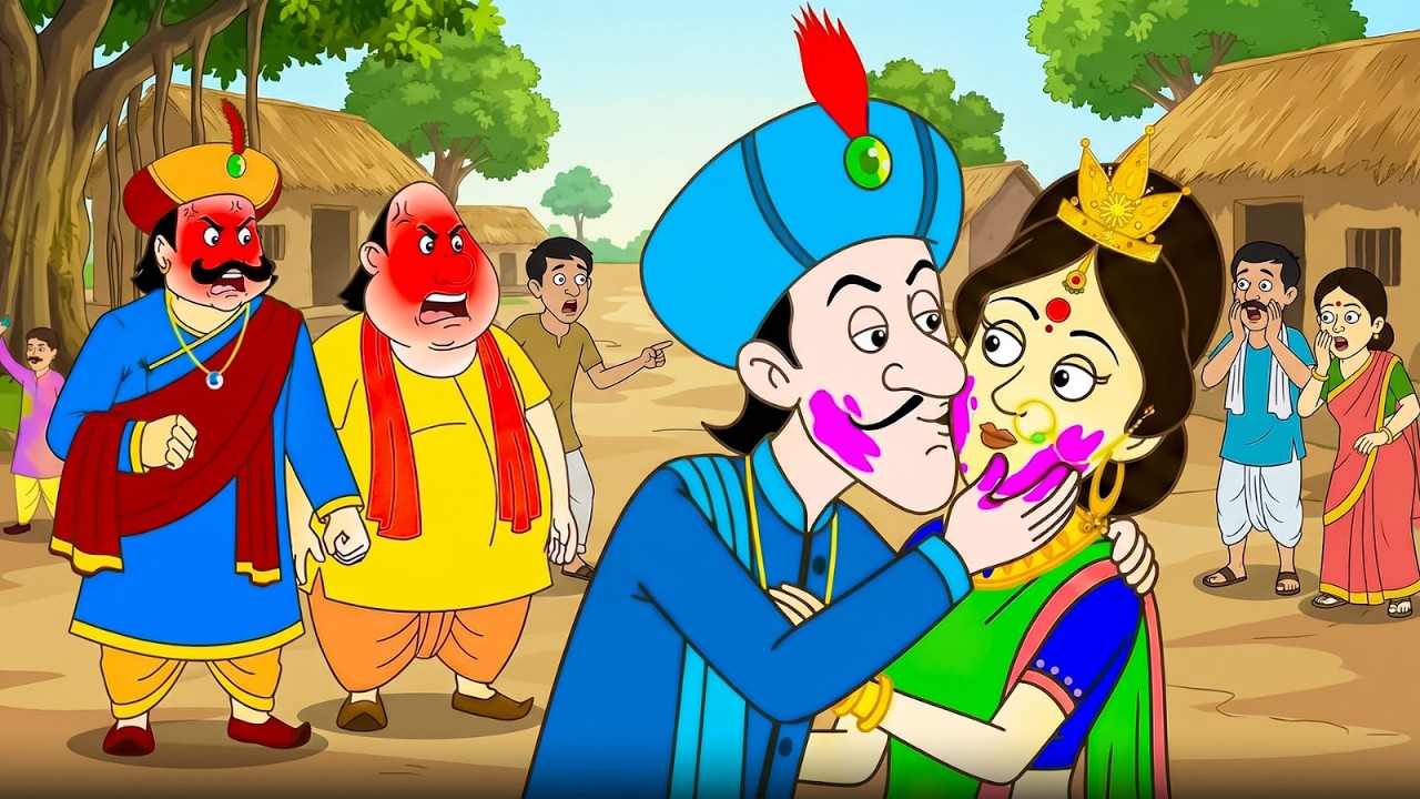 রঙ লাগানোর বাহানায় মন্ত্রী রানীকে কিস (চুম্বন) করেছেন | Gopal Bhar | গোপাল ওজন | New Episode 2026