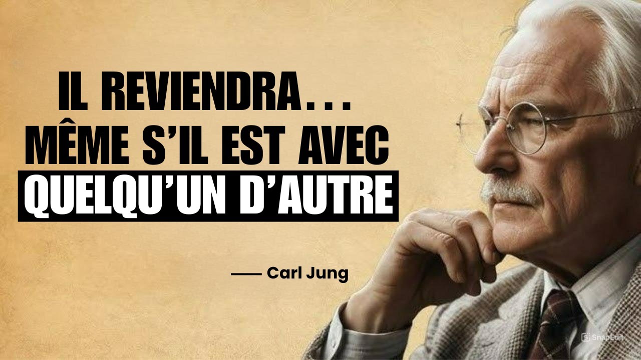 Il te cherchera… même dans les bras d’un autre |  Carl Jung