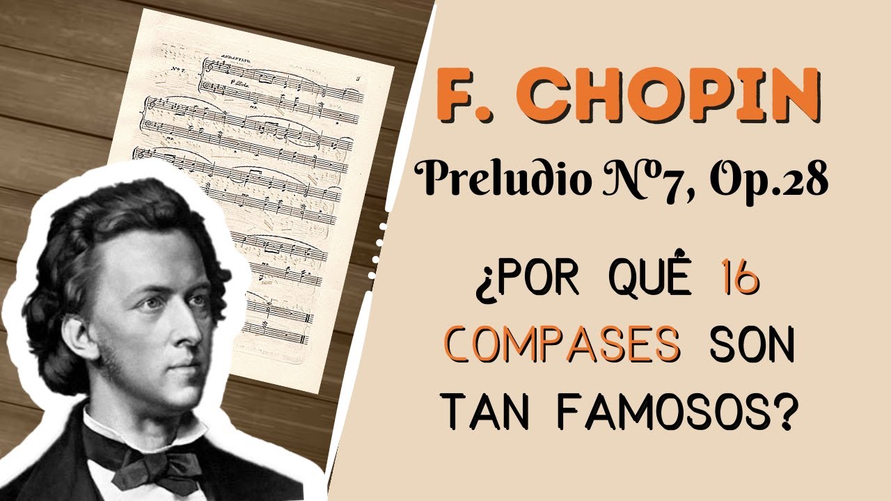 CHOPIN - PRELUDIO No.7, Op.28 ⎪Análisis de Partitura