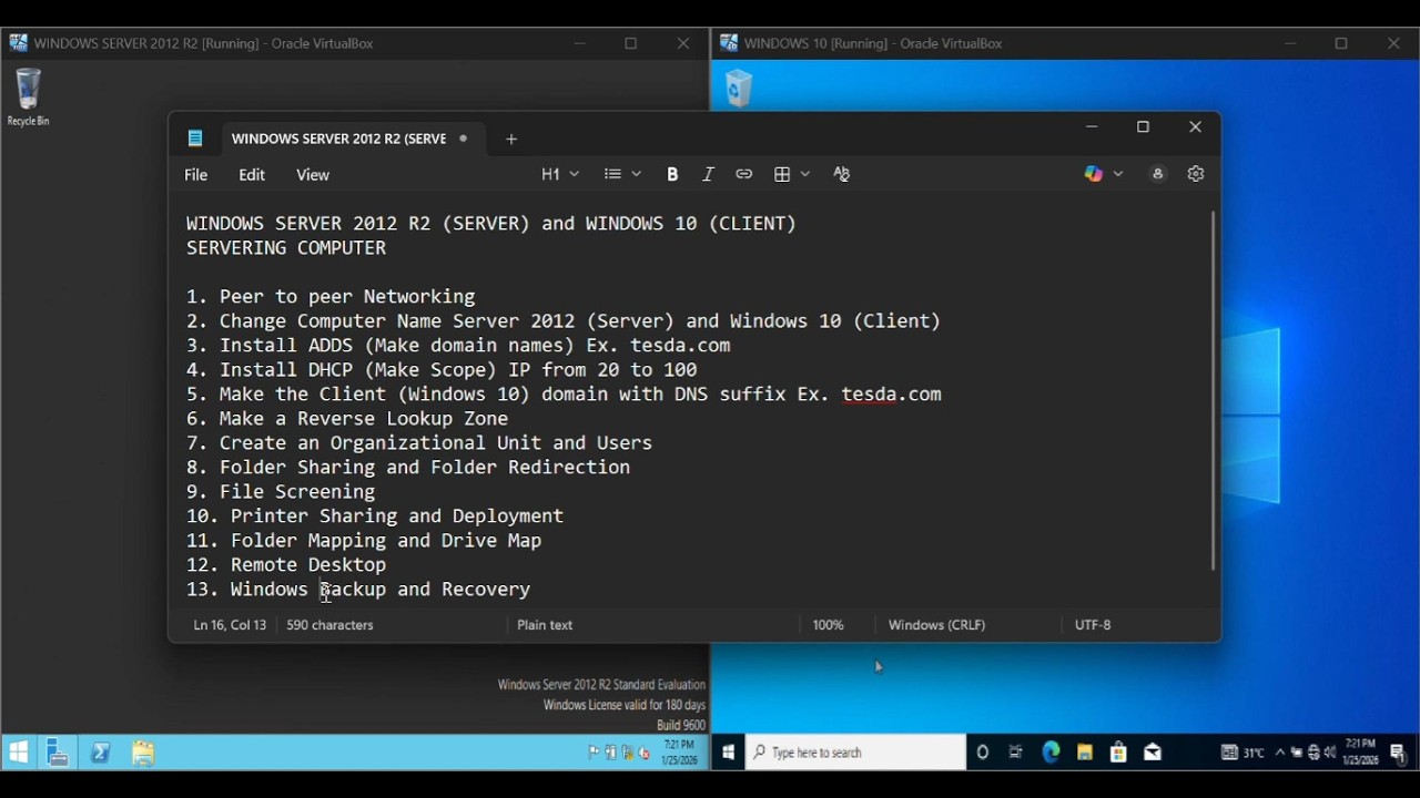 Full Servering Setup Windows Server 2012 R2