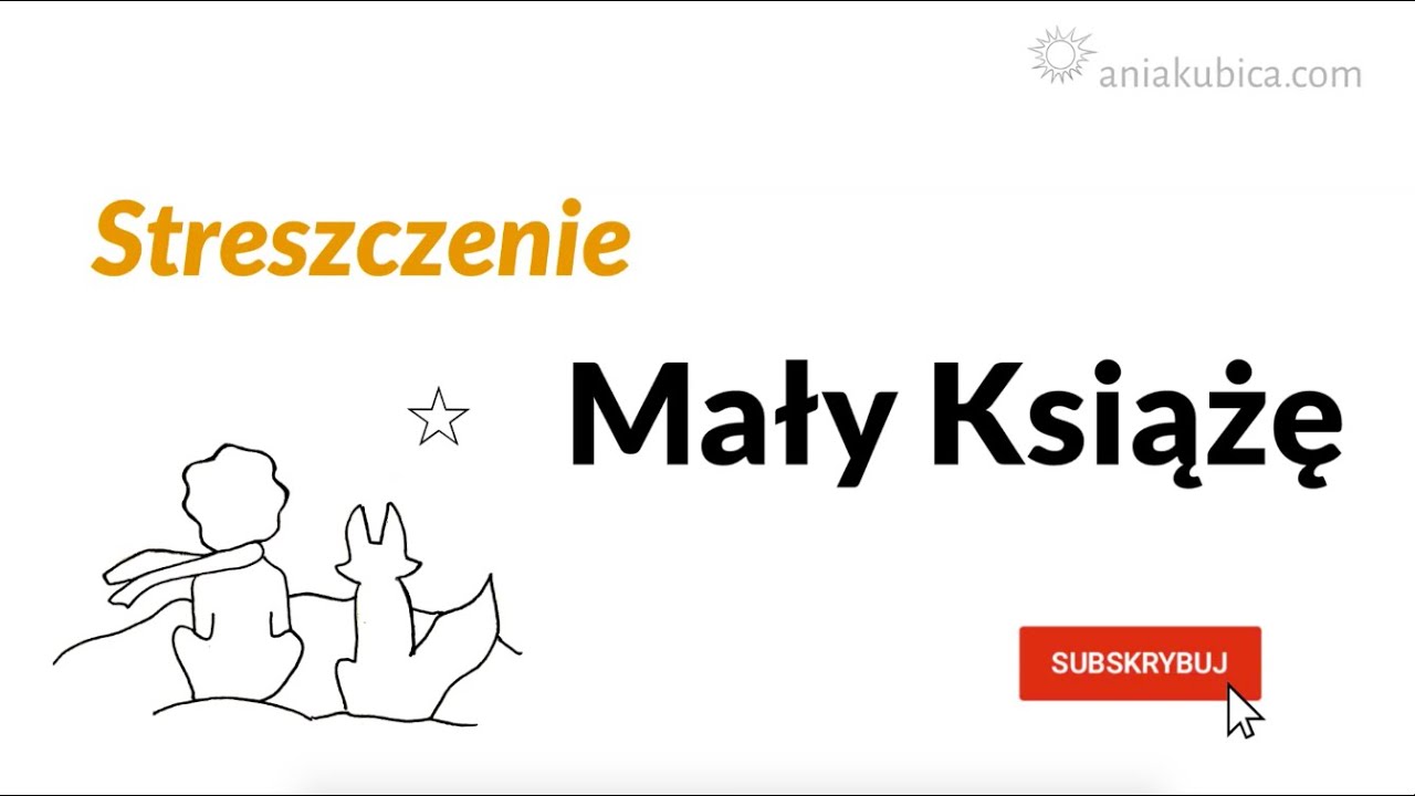 Mały Książę - streszczenie