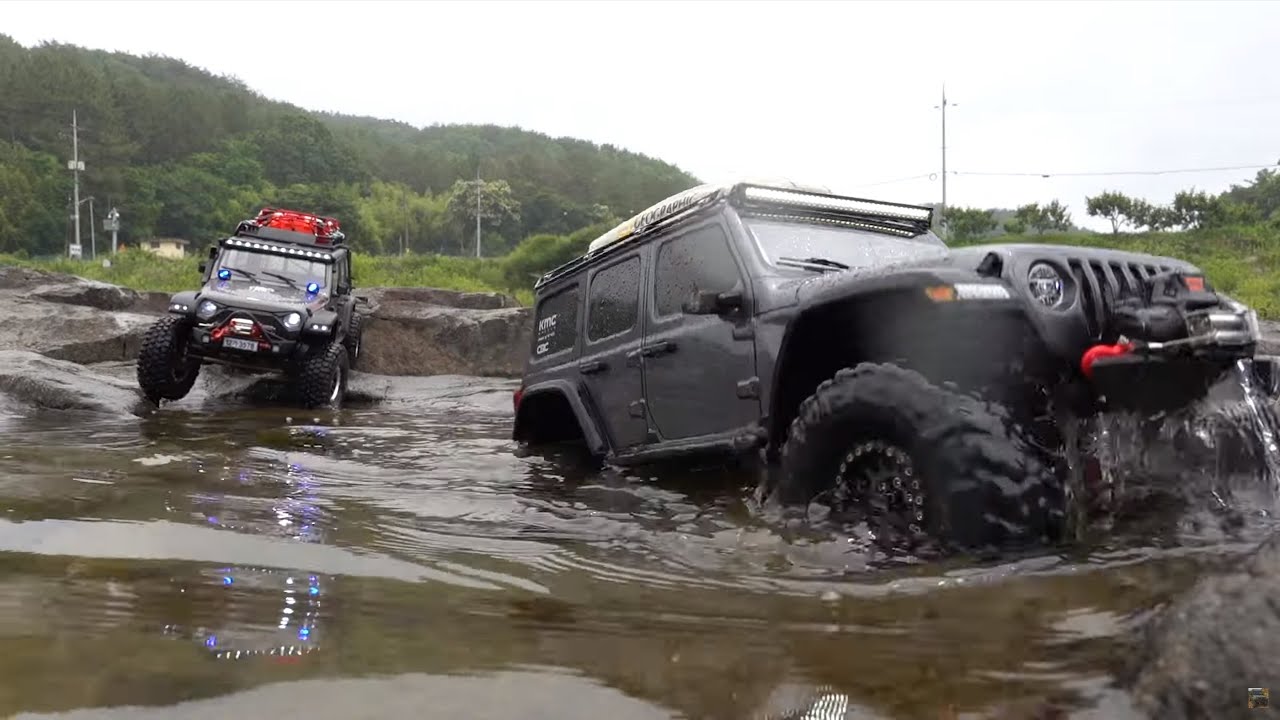 1/10 Scale Jeep Rubicon JL | SCX10-III | YK4102 Absima CR 3.4 SHERPA |  Rock Crawling