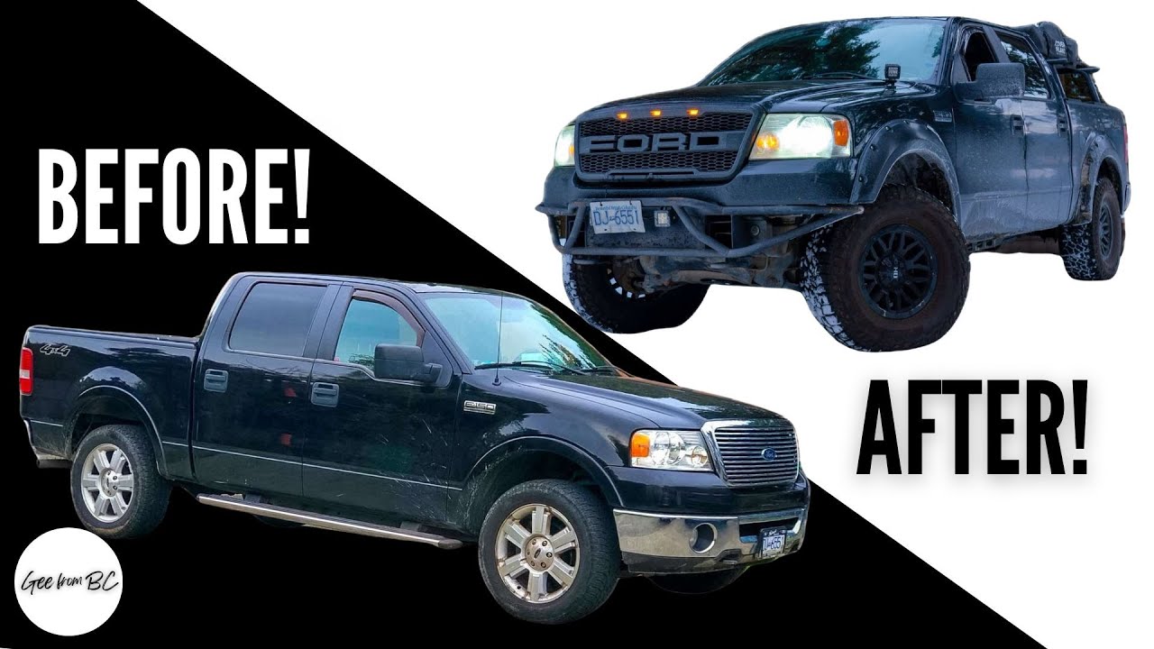2008 FORD F150 STOCK TO OFF-ROAD IN 7 MINUTES!!!