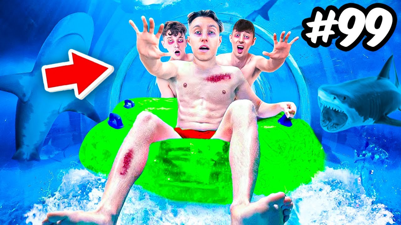 iCrimax RUTSCHT 100 VERBOTENE WASSER RUTSCHEN in 24 STUNDEN! 😱
