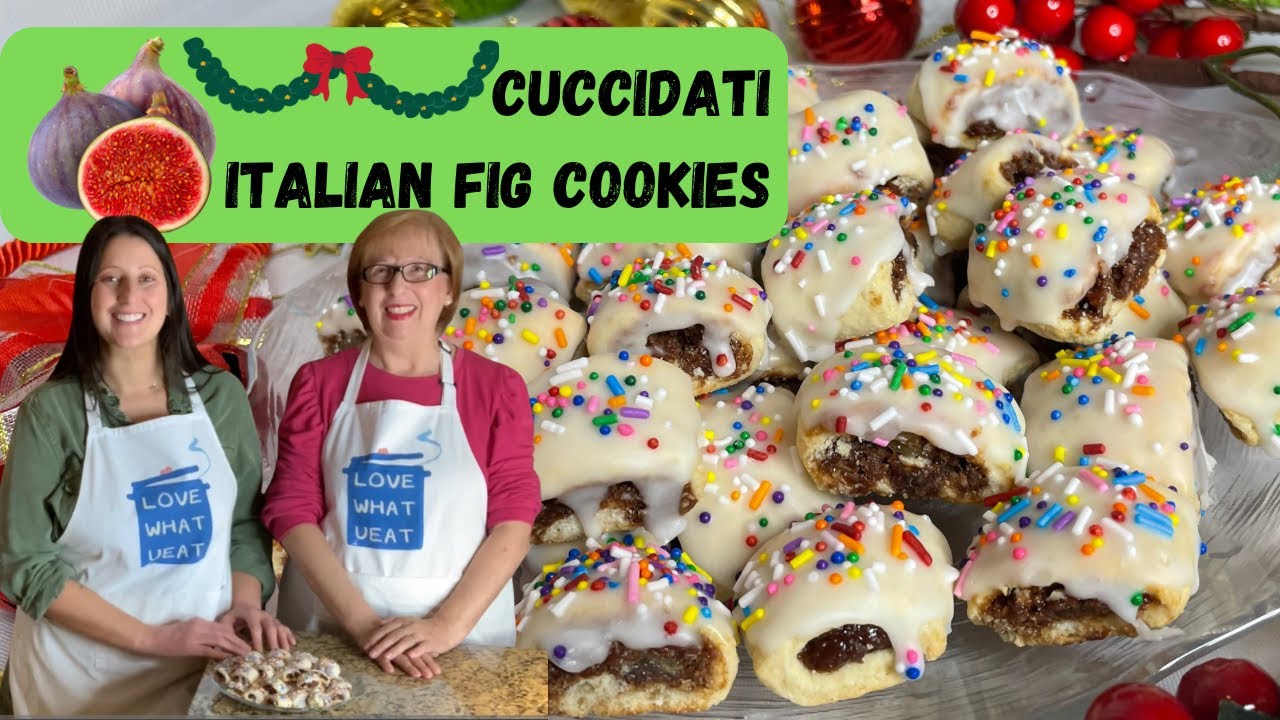 Sicilian Italian Fig Cookies called “Cuccidati” also know as “Buccellati” | Christmas Cookie |