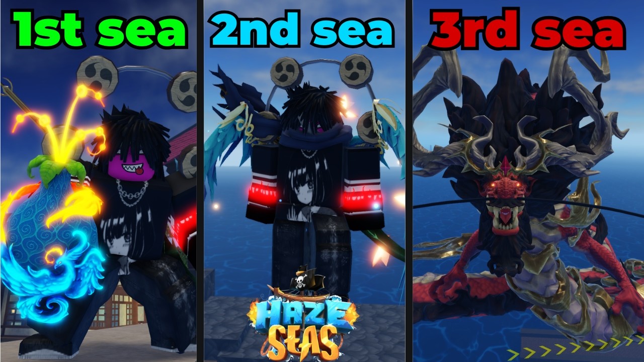 Going from level 1 to max level in Haze seas