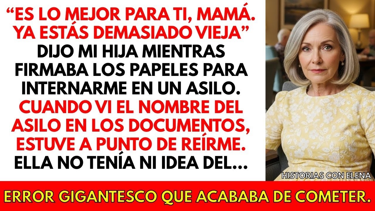 Mi hija me internó en un asilo… sin saber que yo era la verdadera dueña...