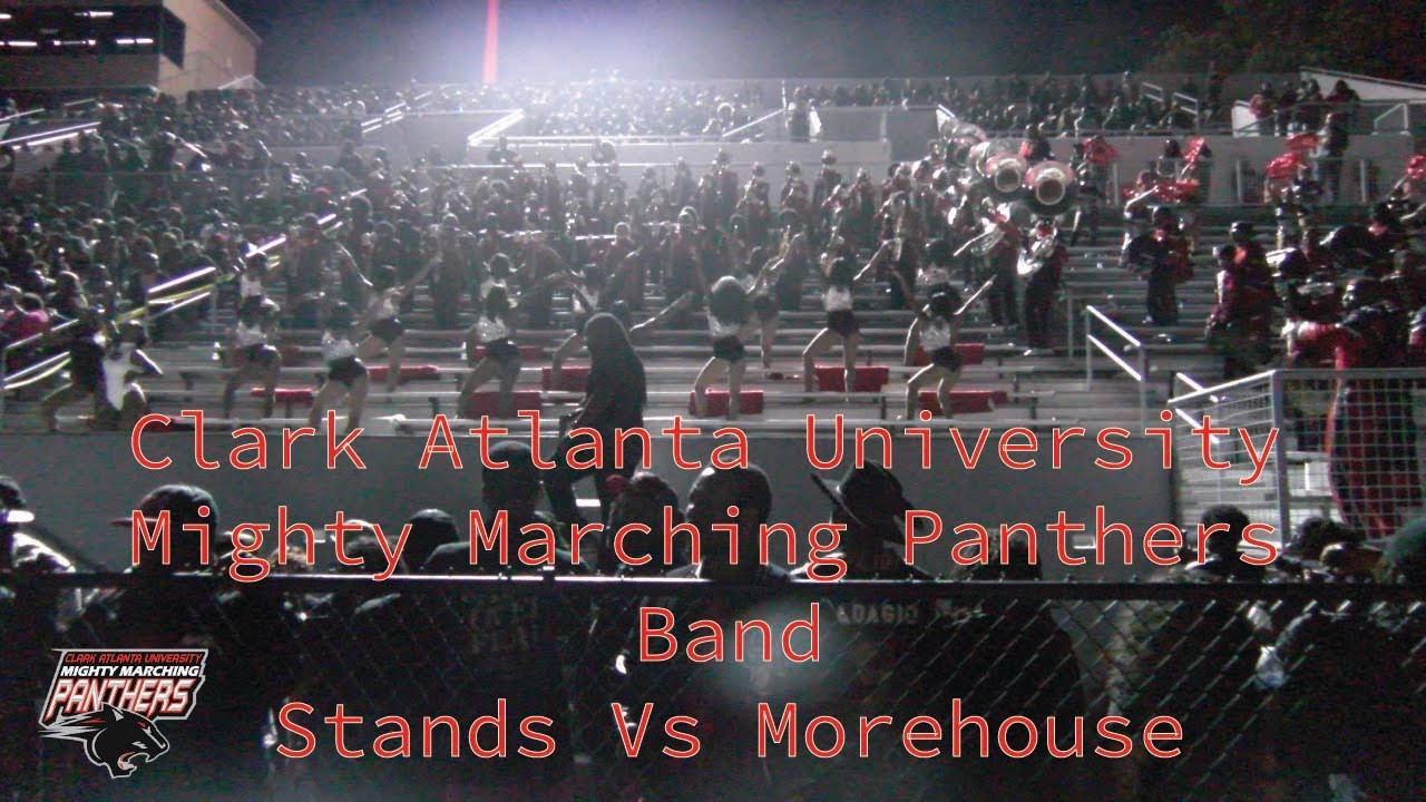 Clark Atlanta University Mighty Marching Panthers Stands vs Morehouse