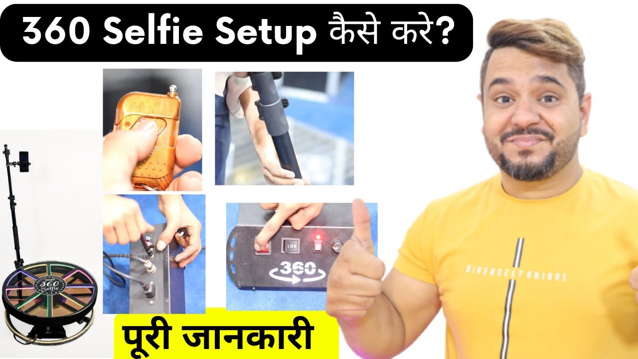 How to Install 360 Selfie Booth | How do you set up a 360 photo booth?