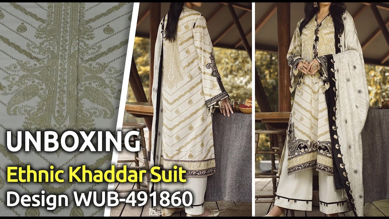 New Ethnic Winter Dresses 2019 | Pakistani Winter Unstitched Stylish Suits