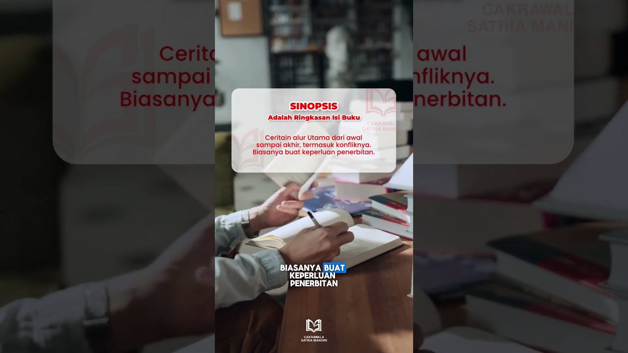 Apa Beda Blurb dan Sinopsis?