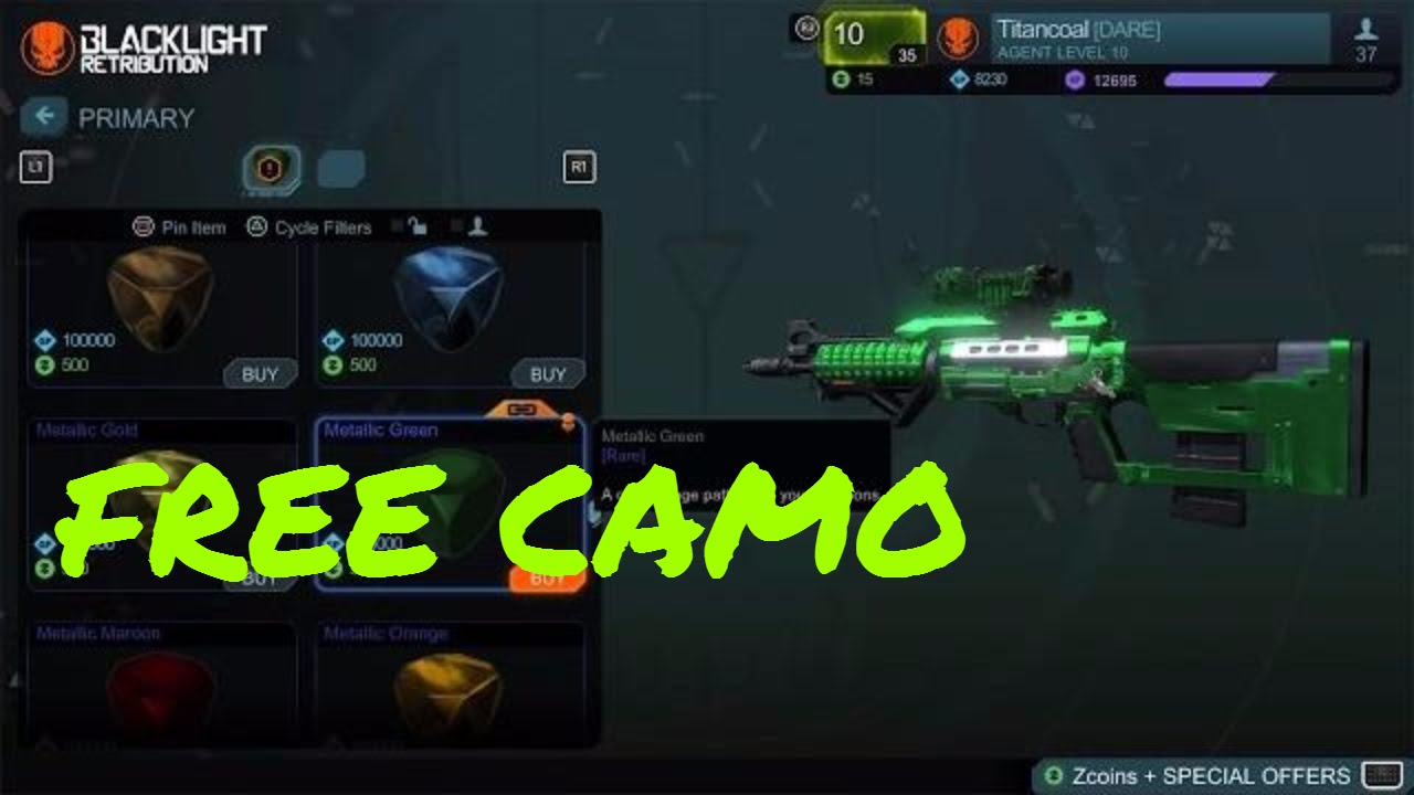 *STILL WORKING* FREE CAMO GLITCH!!!!!! GET ANY CAMO FOR FREE BLACKLIGHT RETRIBUTION