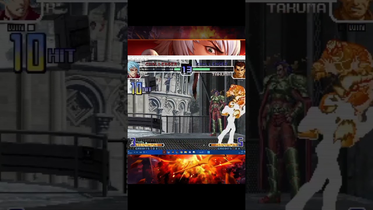 Kof 2002 K' combo 100%💯 #kof2002 #k' #combo