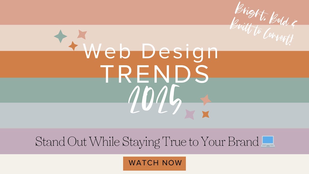 Top 9 Web Design Trends for 2025