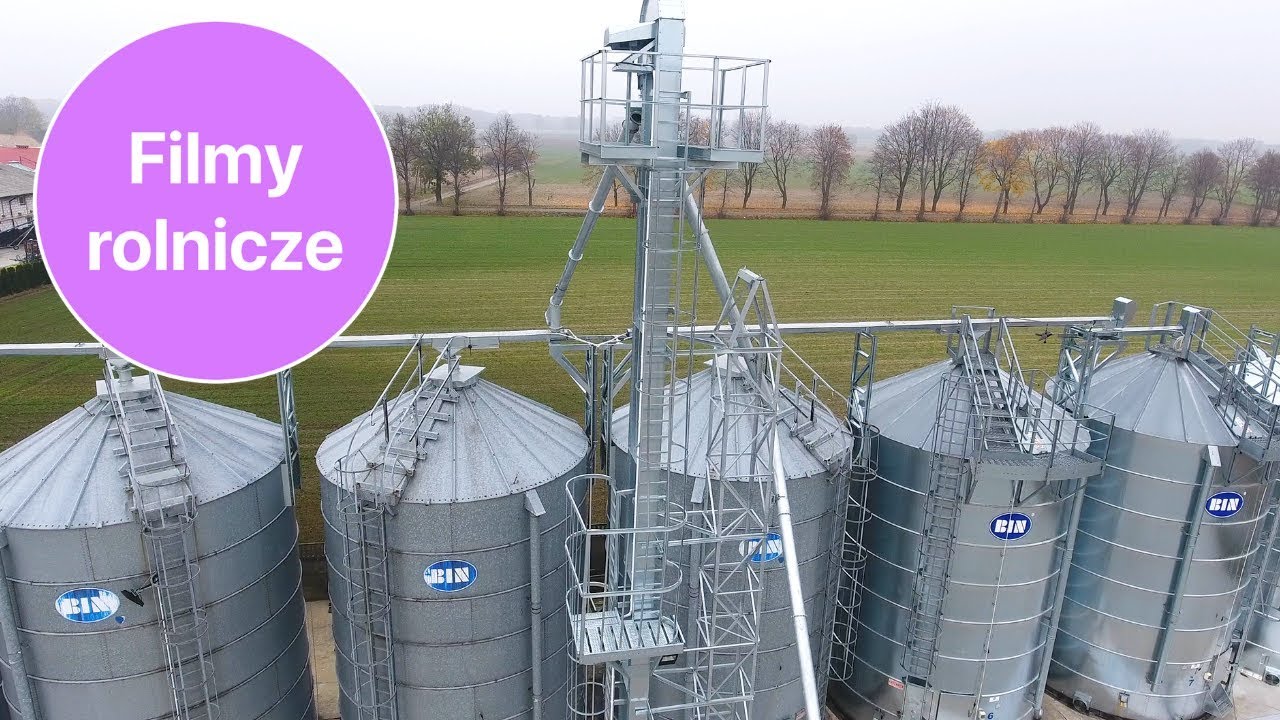 Obieg ziarna w silosach BIN 🤓 BIN flat-bottomed grain silos