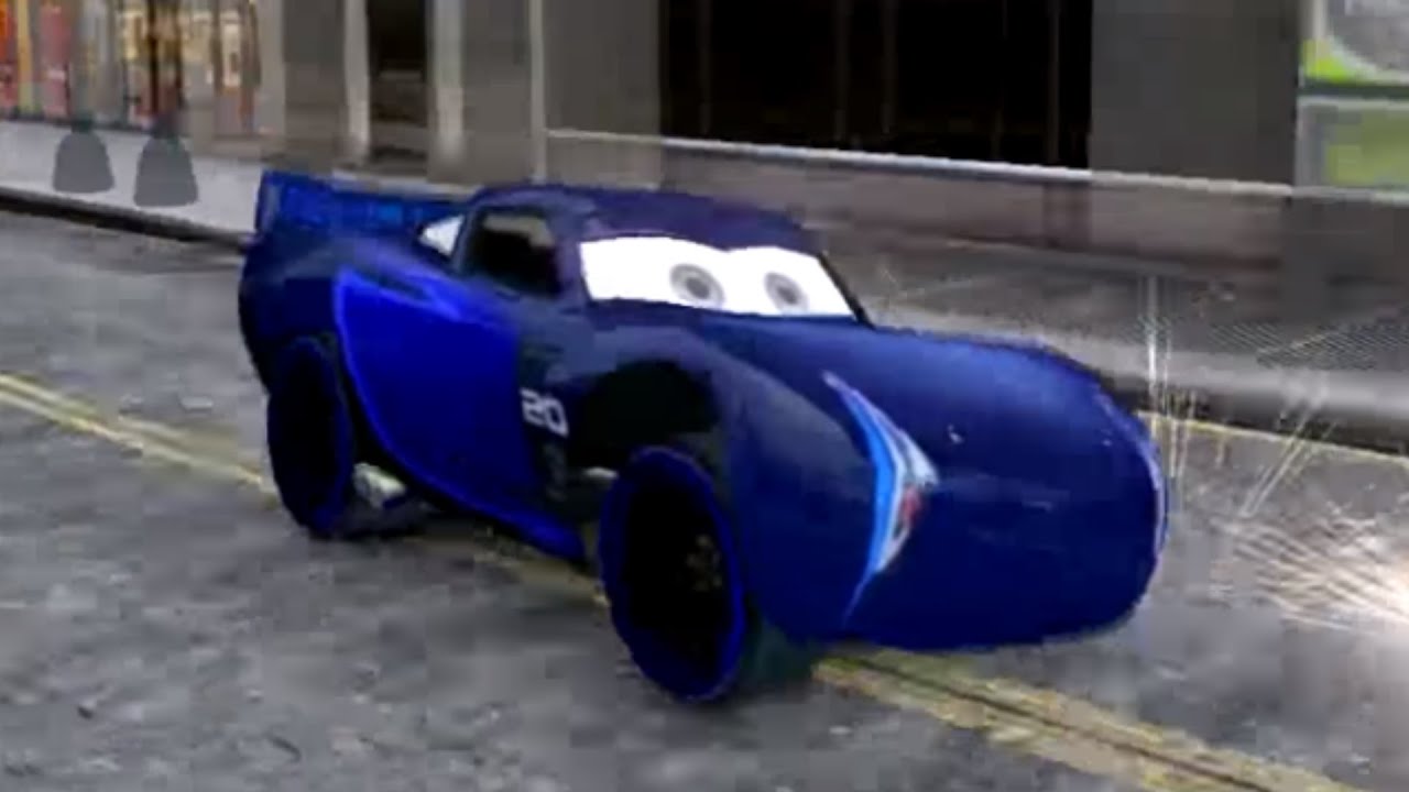 JACKSON STORM 2.0 SKIN FOR LIGHTNING MCQUEEN IN GTA
