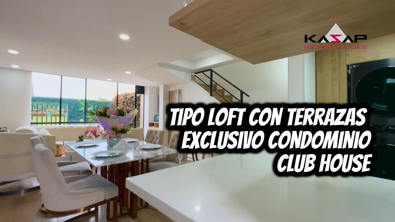 🏡✨ CASA MODERNA TIPO LOFT CON TERRAZAS EN CONDOMINIO CLUB HOUSE | GRAN OPORTUNIDAD DE INVERSIÓN ✨🏡